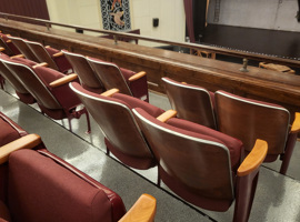 City of Kannapolis, NC - Gem Theatre - Seating Reupholstery and Powder Coating of Seats