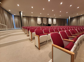 Albright Knox Art Gallery, Buffalo, NY - Audience Seat Reupholstery and Powder Coating