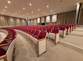 Albright Knox Art Gallery, Buffalo, NY - Audience Seat Reupholstery and Powder Coating