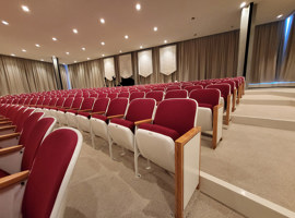 Albright Knox Art Gallery, Buffalo, NY - Audience Seat Reupholstery and Powder Coating