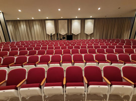 Albright Knox Art Gallery, Buffalo, NY - Audience Seat Reupholstery and Powder Coating