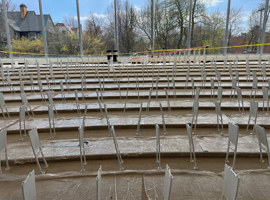 Albright Knox Art Gallery, Buffalo, NY - Audience Seat Reupholstery and Powder Coating
