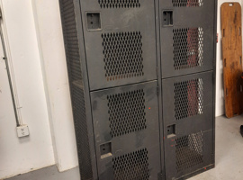 Benton High School, Benton, IL Electrostatic Painting of Lockers