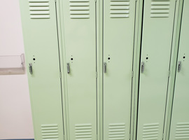 Berne-Knox-Westerlo CSD, Berne, NY Electrostatic Painting of Lockers