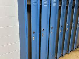 Port Sanilac School District, Carsonville, MI Electrostatic Painting of Lockers