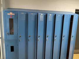 Port Sanilac School District, Carsonville, MI Electrostatic Painting of Lockers