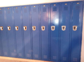 Central Lee Community School District, Donnellson, IA - Electrostatic Painting of Lockers