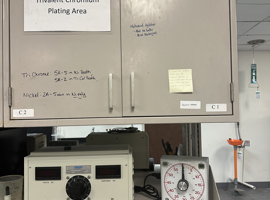 Columbia Chemical, Brunswick, OH - Electrostatic Painting of Laboratory Casework