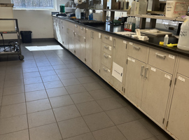 Columbia Chemical, Brunswick, OH - Electrostatic Painting of Laboratory Casework