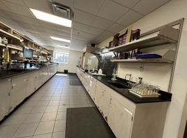 Columbia Chemical, Brunswick, OH - Electrostatic Painting of Laboratory Casework