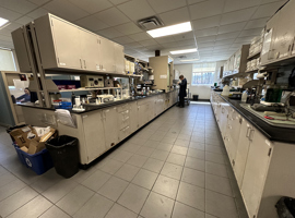 Columbia Chemical, Brunswick, OH - Electrostatic Painting of Laboratory Casework