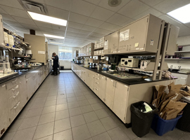 Columbia Chemical, Brunswick, OH - Electrostatic Painting of Laboratory Casework