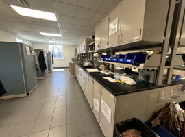 Columbia Chemical, Brunswick, OH - Electrostatic Painting of Laboratory Casework