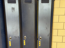 Copley-Fairlawn City Schools, Copley Township, OH - Electrostatic Painting of Lockers