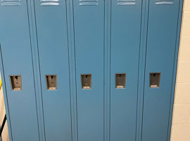 Davis Family YMCA, Youngstown, OH Electrostatic Painting of Lockers