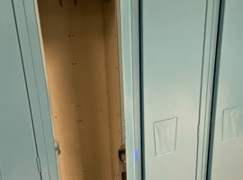 Davis Family YMCA, Youngstown, OH Electrostatic Painting of Lockers