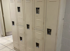 Davis Family YMCA, Youngstown, OH Electrostatic Painting of Lockers