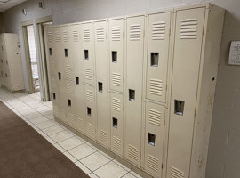 Davis Family YMCA, Youngstown, OH Electrostatic Painting of Lockers