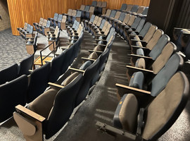 Anne Arundel Community College, Arnold, MD - Dragun Theater Reupholstering of Auditorium Seats