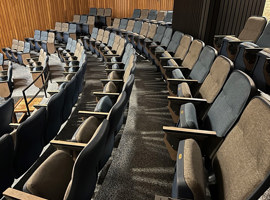 Anne Arundel Community College, Arnold, MD - Dragun Theater Reupholstering of Auditorium Seats