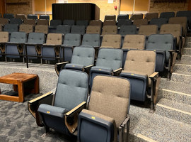 Anne Arundel Community College, Arnold, MD - Dragun Theater Reupholstering of Auditorium Seats