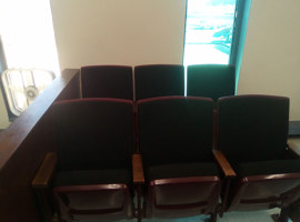 City of Ecorse Council Chambers, MI Reupholstering of Auditorium Seats