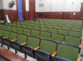 Elk County Courthouse, PA Reupholstery of Auditorium Seating