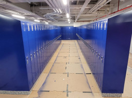 Fort Wayne GM Assembly Plant, Roanoke, IN - Electrostatic Painting of Lockers