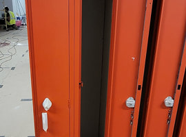 Fort Wayne GM Assembly Plant, Roanoke, IN - Electrostatic Painting of Lockers
