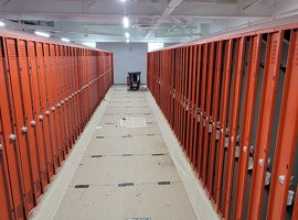 Fort Wayne GM Assembly Plant, Roanoke, IN - Electrostatic Painting of Lockers