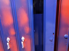 Fort Wayne GM Assembly Plant, Roanoke, IN - Electrostatic Painting of Lockers