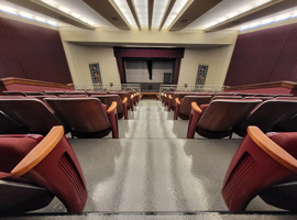 City of Kannapolis, NC - Gem Theatre - Seating Reupholstery and Powder Coating of Seats