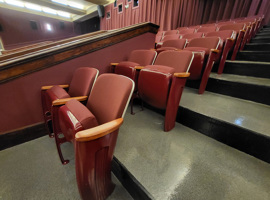 City of Kannapolis, NC - Gem Theatre - Seating Reupholstery and Powder Coating of Seats