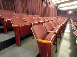 City of Kannapolis, NC - Gem Theatre - Seating Reupholstery and Powder Coating of Seats