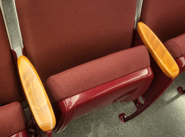 City of Kannapolis, NC - Gem Theatre - Seating Reupholstery and Powder Coating of Seats