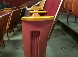 City of Kannapolis, NC - Gem Theatre - Seating Reupholstery and Powder Coating of Seats