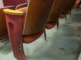 City of Kannapolis, NC - Gem Theatre - Seating Reupholstery and Powder Coating of Seats