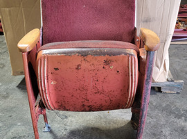 City of Kannapolis, NC - Gem Theatre - Seating Reupholstery and Powder Coating of Seats