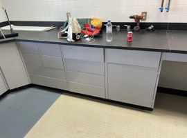 Greene County Laboratory Division, Dayton, OH Electrostatic Painting of Cabinets