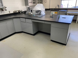 Greene County Laboratory Division, Dayton, OH Electrostatic Painting of Cabinets