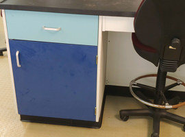 Greene County Laboratory Division, Dayton, OH Electrostatic Painting of Cabinets