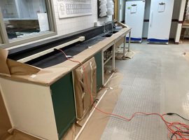 Greene County Laboratory Division, Dayton, OH - Electrostatic Painting of Laboratory Equipment
