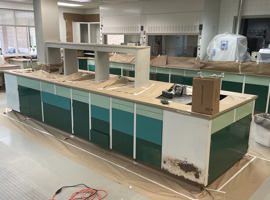 Greene County Laboratory Division, Dayton, OH - Electrostatic Painting of Laboratory Equipment