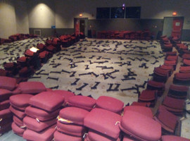 Anne Arundel Community College, Arnold, MD - Humanities Theater Reupholstering of Auditorium Seats