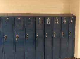 Knight Middle School / JCPS, KY Electrostatic Painting of Lockers