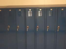 Knight Middle School / JCPS, KY Electrostatic Painting of Lockers