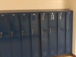Knight Middle School / JCPS, KY Electrostatic Painting of Lockers