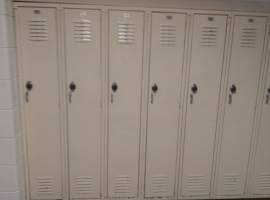 Knight Middle School / JCPS, KY Electrostatic Painting of Lockers
