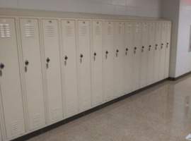 Knight Middle School / JCPS, KY Electrostatic Painting of Lockers