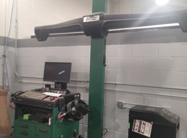 Land Rover, Solon, Ohio - Electrostatic Painting of Automotive Shop Equipment
